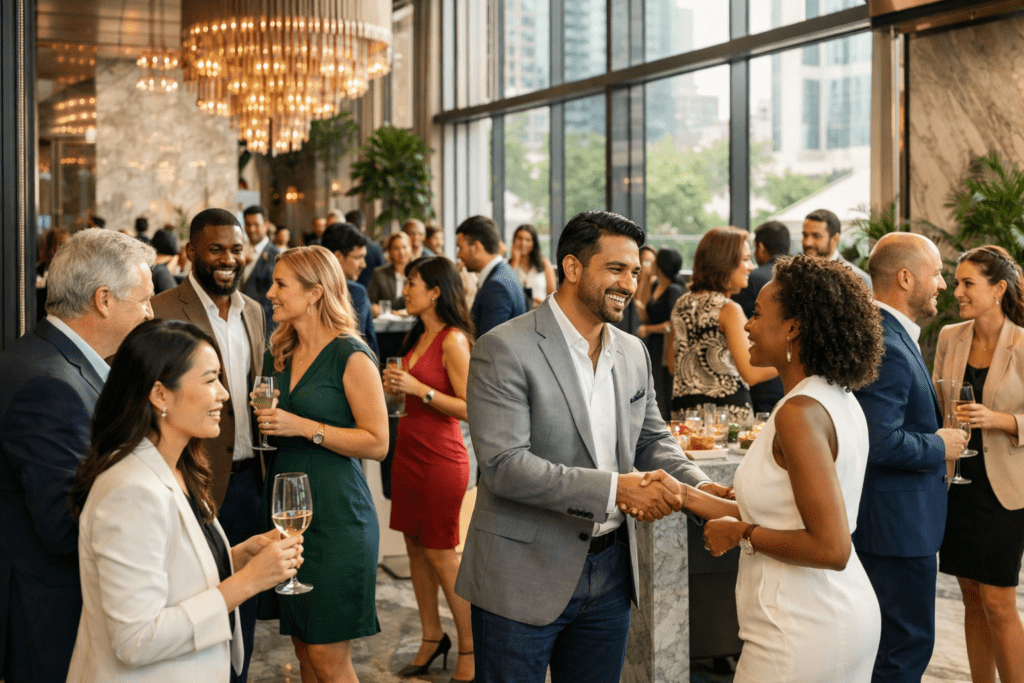 Réseau networking d'entrepreneur chrétien international